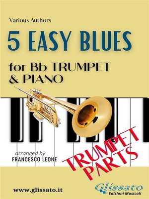 cover image of 5 Easy Blues--Bb Trumpet & Piano (Trumpet parts)